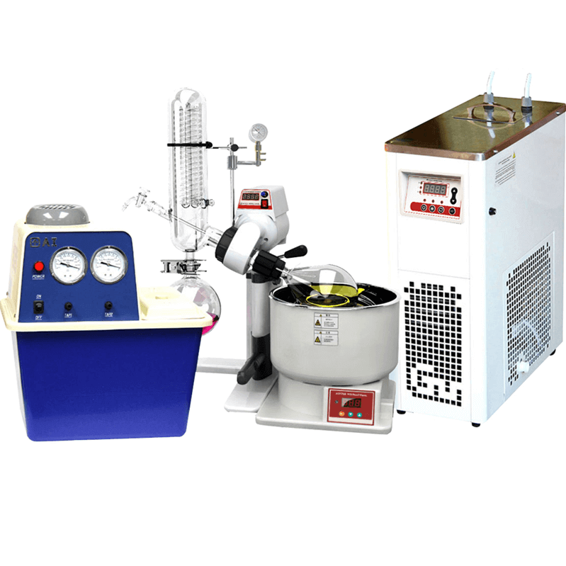 AI SolventVap 0.5G/2L Rotary Evaporator with Chiller and Pump